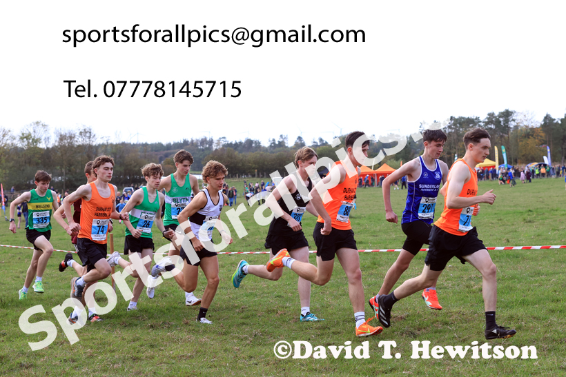 Mens Under-17s 2025 Start Fitness NEHL, Druridge Bay, Northumberland. Photo: David T. Hewitson/Sports for All Pics